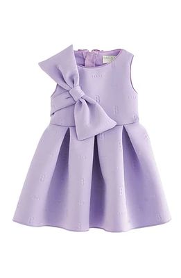 Baker by Ted Kids' Bow Sleeveless Scuba Dress Lilac at Nordstrom,