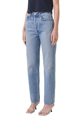 AGOLDE '90s Pinch Waist High Straight Leg Jeans Infinite at Nordstrom,