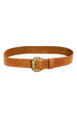 Ada Gem Leather Belt in Tan at Nordstrom