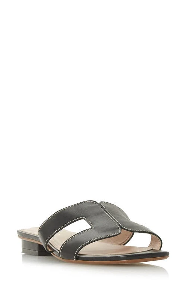 Dune London Loupe Slide Sandal in Black at Nordstrom, Size 10Us