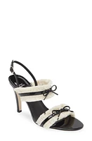 Jeffrey Campbell Nutmeg Slingback Sandal Black at Nordstrom,