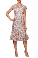 Alex Evenings Sequin Cocktail Dress at Nordstrom,