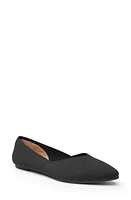 Me Too Aubri Flat in Black Fabric at Nordstrom, Size 5.5