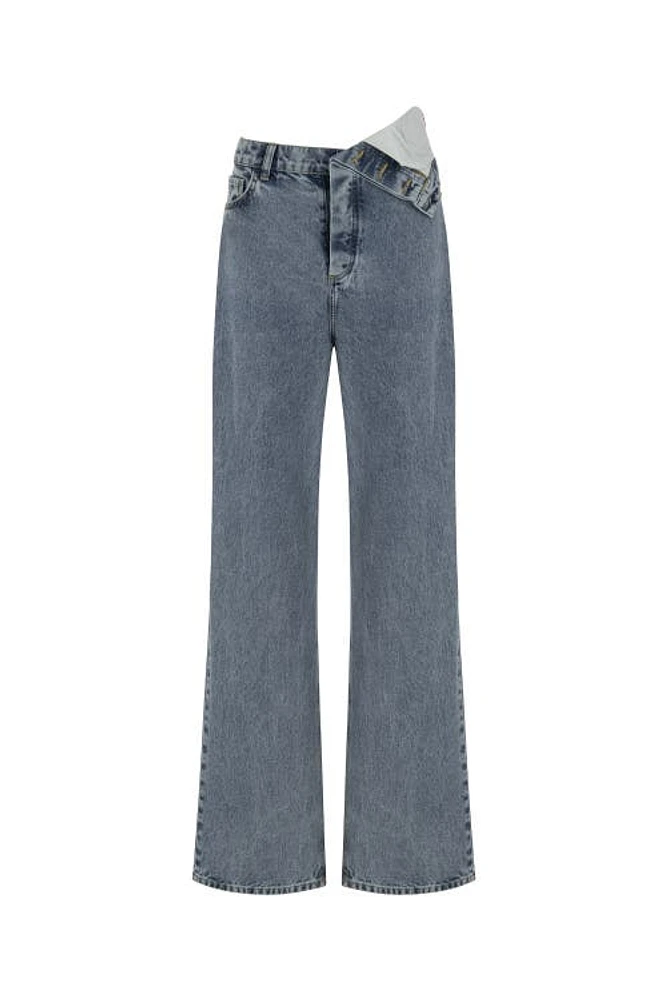 Nocturne High-Waisted Jeans in Blue at Nordstrom