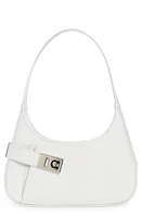 FERRAGAMO Archive Shoulder Bag in Optic White at Nordstrom