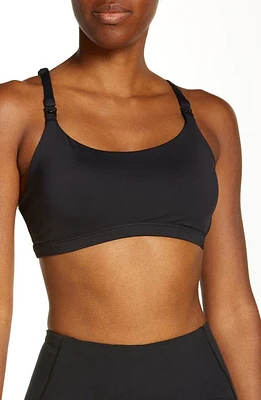 Anook Athletics Nila Maternity/Nursing Bra Char at Nordstrom,