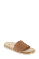 Brunello Cucinelli Suede Slide Sandal Ccq17 Brown at Nordstrom,