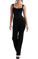 HOUSE OF CB Mylene Jumpsuit Black at Nordstrom,