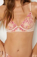 Etam Gourmandise Embroidered Underwire Bra at Nordstrom,