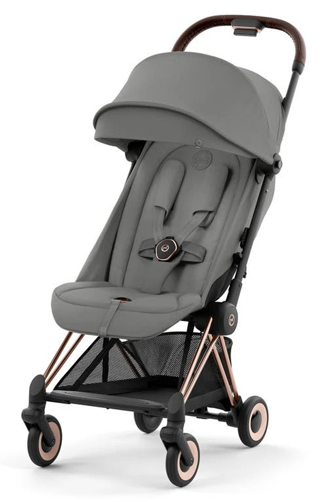 CYBEX COYA Compact Lightweight Travel Stroller in Mirage Grey at Nordstrom