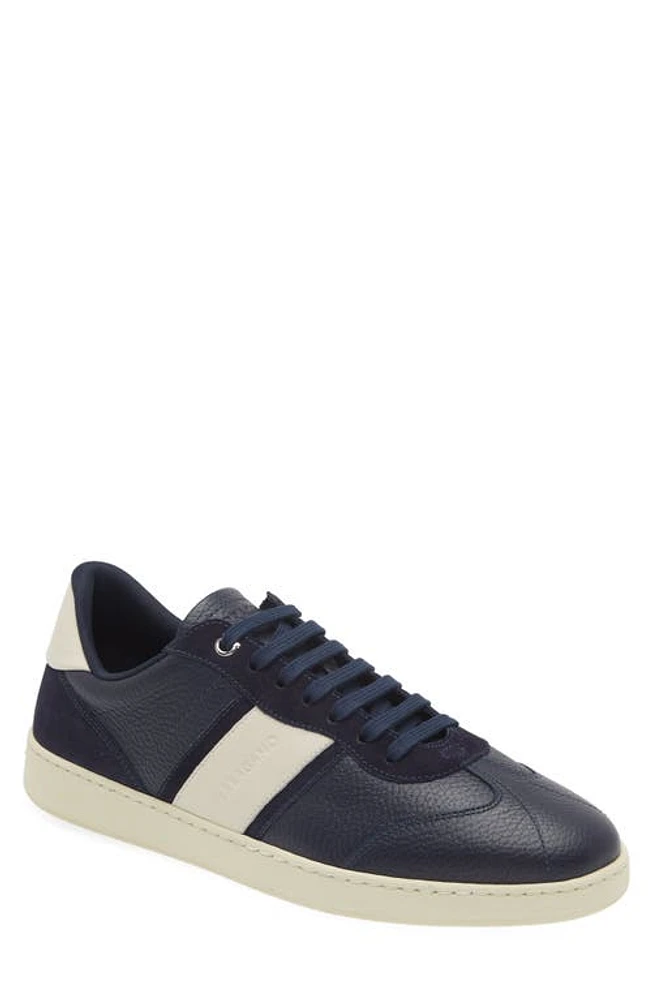 FERRAGAMO Achille 1 Low Top Sneaker Blue Marine at Nordstrom,