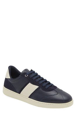 FERRAGAMO Achille 1 Low Top Sneaker Blue Marine at Nordstrom,