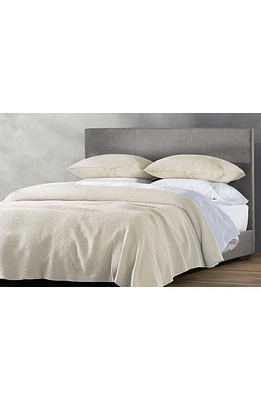 Coyuchi Cascade Matelassé Organic Cotton Sham in Undyed at Nordstrom