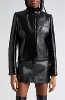 Courrèges Iconic Vinyl Biker Jacket at Nordstrom, Us