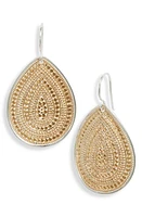 Anna Beck Classic Teardrop Earrings in Two Tone at Nordstrom