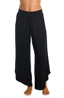 La Blanca Draped Cover-Up Palazzo Pants Black at Nordstrom,