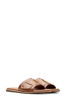 Clarks(r) Maritime Slide Sandal Tan Interest at Nordstrom,