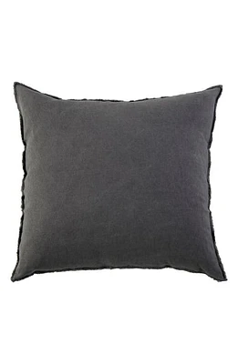 Pom Pom at Home 'Blair' Linen Euro Pillow Sham in Midnight at Nordstrom