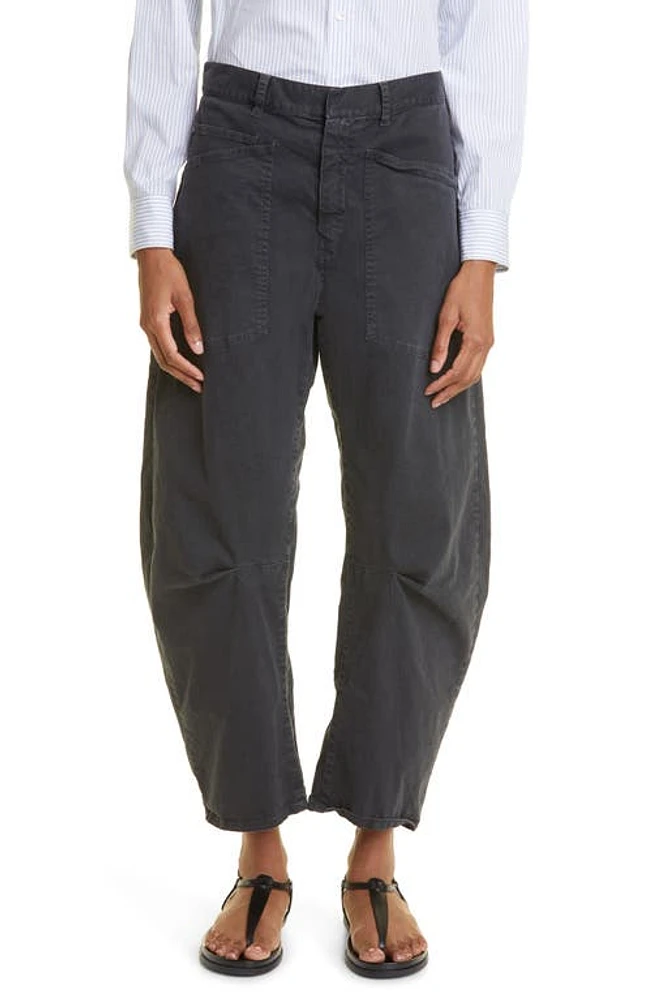 Nili Lotan Shon Stretch Cotton Pants at Nordstrom,