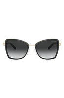 Michael Kors 55mm Gradient Butterfly Sunglasses in Gold at Nordstrom