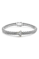 LAGOS KSL Lux Diamond Pyramid Bracelet in Silver/Diamond at Nordstrom