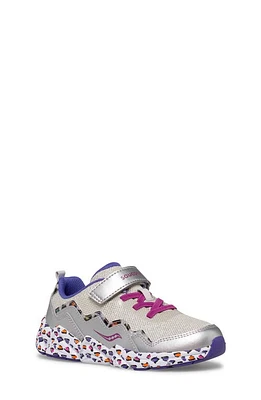 Saucony Flash A/C 2.0 Sneaker in Silver/Multi/Leopard at Nordstrom, Size 5 M