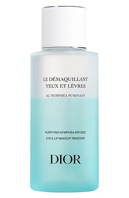 DIOR Purifying Nymphéa-Infused Bi-Phase Eye & Lip Makeup Remover at Nordstrom, Size 4.2 Oz