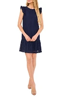 CeCe Floral Ruffle Sleeve A-Line Dress at Nordstrom,