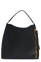 TOM FORD Large Alix Flat Hobo Bag in 1N001 Black at Nordstrom