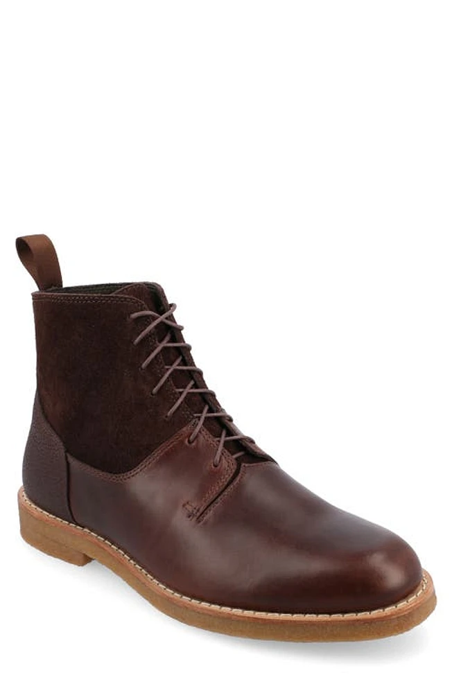 TAFT The Douglas Plain Toe Boot Brown at Nordstrom,