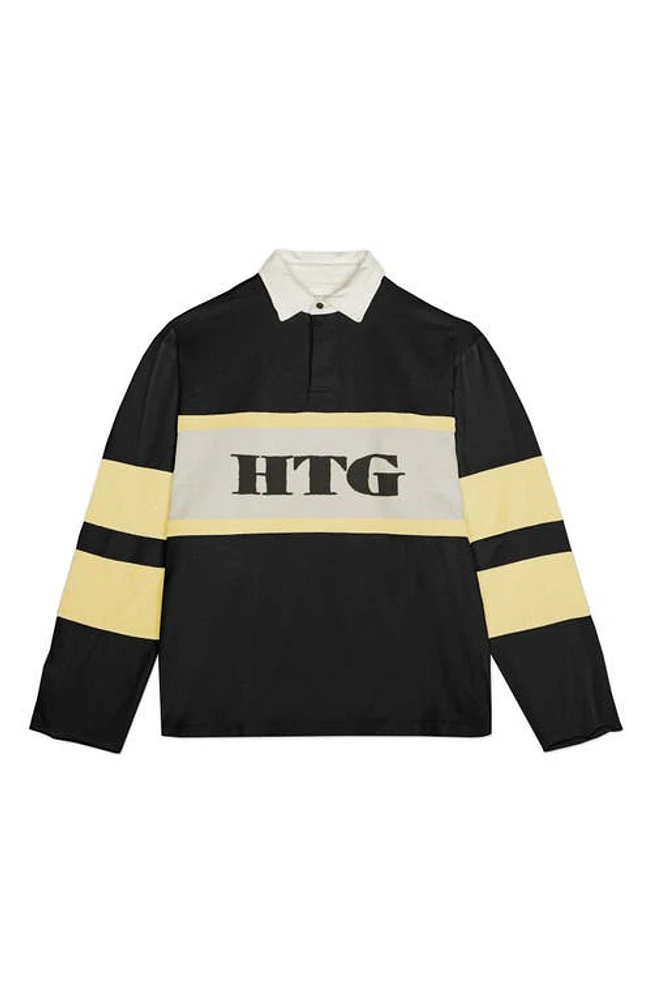 HONOR THE GIFT Oversize Cotton Rugby Polo at Nordstrom,