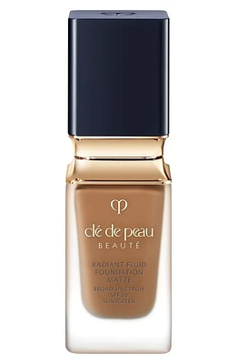 Clé de Peau Beauté Beauté Radiant Fluid Matte Foundation SPF 20 in O90 - Very Deep Ocher at Nordstrom