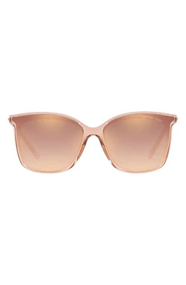 Michael Kors 61mm Square Sunglasses in Brown at Nordstrom