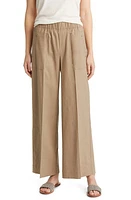 Wit & Wisdom High Waist Wide Leg Linen Blend Pants at Nordstrom,