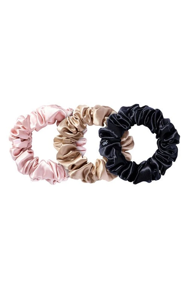 slip Pure Silk 3-Pack Scrunchies in Multi at Nordstrom