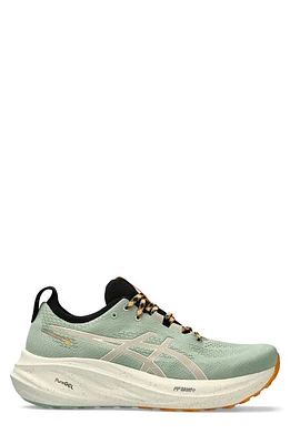 ASICS GEL-NIMBUS 26 Trail Running Shoe Nature Bathing/Fellow Yellow at Nordstrom,