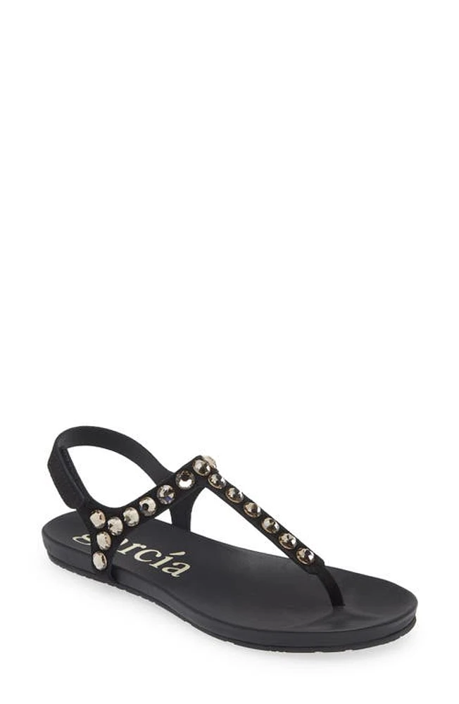 Pedro Garcia Judith Crystal Stud Sandal Castoro at Nordstrom,