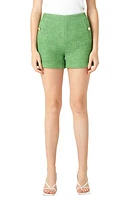 Endless Rose Tweed Shorts Green at Nordstrom,