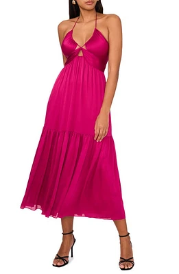 Parker The Natalie Halter Maxi Dress Dahlia Pink at Nordstrom,