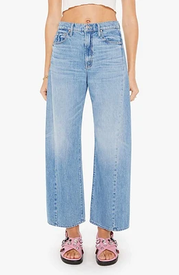 MOTHER The Half Pipe Flood High Waist Barrel Jeans in Material Girl at Nordstrom, Size 32