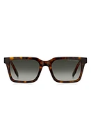 Marc Jacobs 53mm Gradient Square Sunglasses in Havana/Green Shaded at Nordstrom