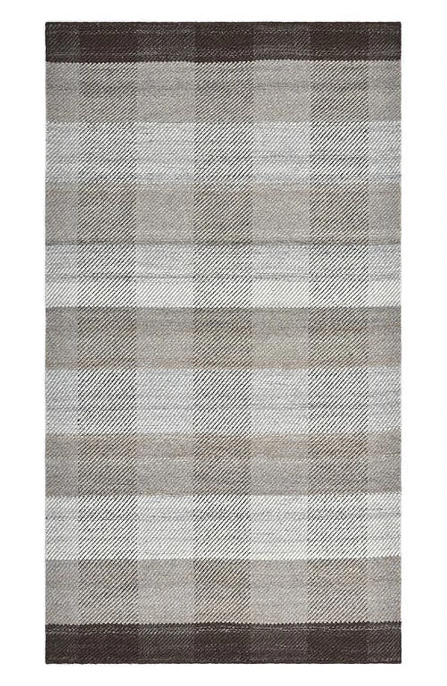 Solo Rugs Carrie Handmade Wool Blend Area Rug in Brown at Nordstrom