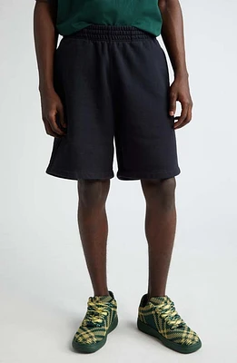 burberry Cotton Sweat Shorts Black at Nordstrom,