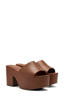 Larroudé Miso Platform Sandal Caramel at Nordstrom,