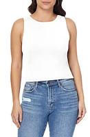 C & California Portia Contour Knit High Neck Tank at Nordstrom,