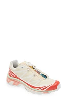 Salomon Gender Inclusive XT-6 Sneaker Shortbread/poppy Red/green Ash at Nordstrom, Women's