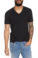 John Varvatos Slim Fit Slub Jersey V-Neck T-Shirt at Nordstrom,