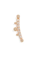 Anzie Dew Drop Marine Single Diamond Ear Crawler in Gold/Diamond/Left at Nordstrom