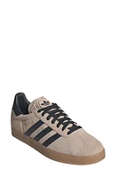 adidas Gender Inclusive Gazelle Sneaker Taupe/Night Indigo/Gum 3 at Nordstrom,