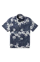 Reyn Spooner 50th State Flower Classic Fit Short Sleeve Button-Down Shirt at Nordstrom,